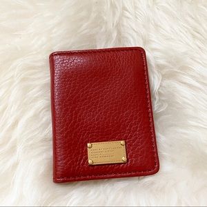Marc by Marc Jacobs leather card holder